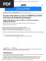 A Quem Cabe Aplicar as Leis Nº 5.970_73 e 6