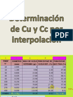 Cálculo de Las Constantes Cu y CC