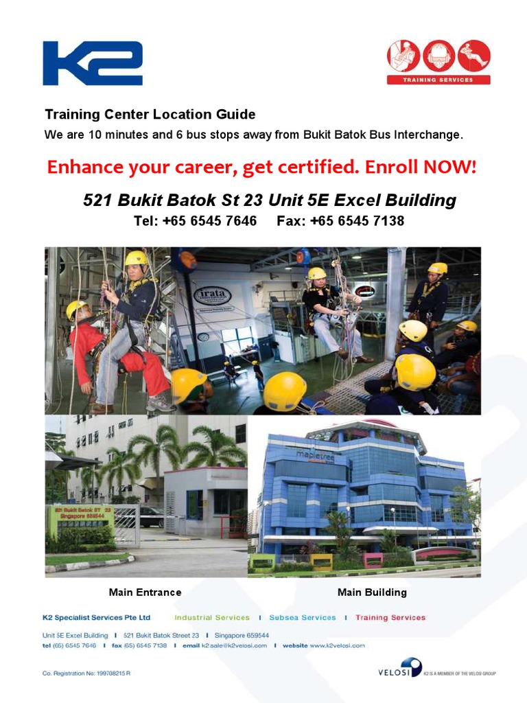 Training Center Directions from Bukit Batok | PDF | Business