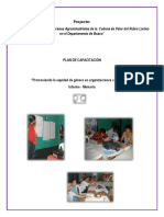 Informe Capacitacion Genero y Cooperativas