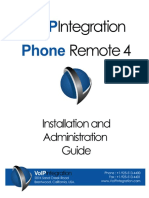 Phone Remote 4 Installation and Administration Guide
