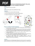 Development Plan of Mukkollupadu Village, Nuzvid, Krishna District
