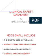 Chemical Safety Datasheet