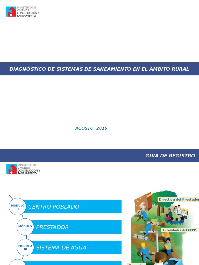 Diagnostico de Abastecimiento de Agua en El Medio Rural | PDF ...
