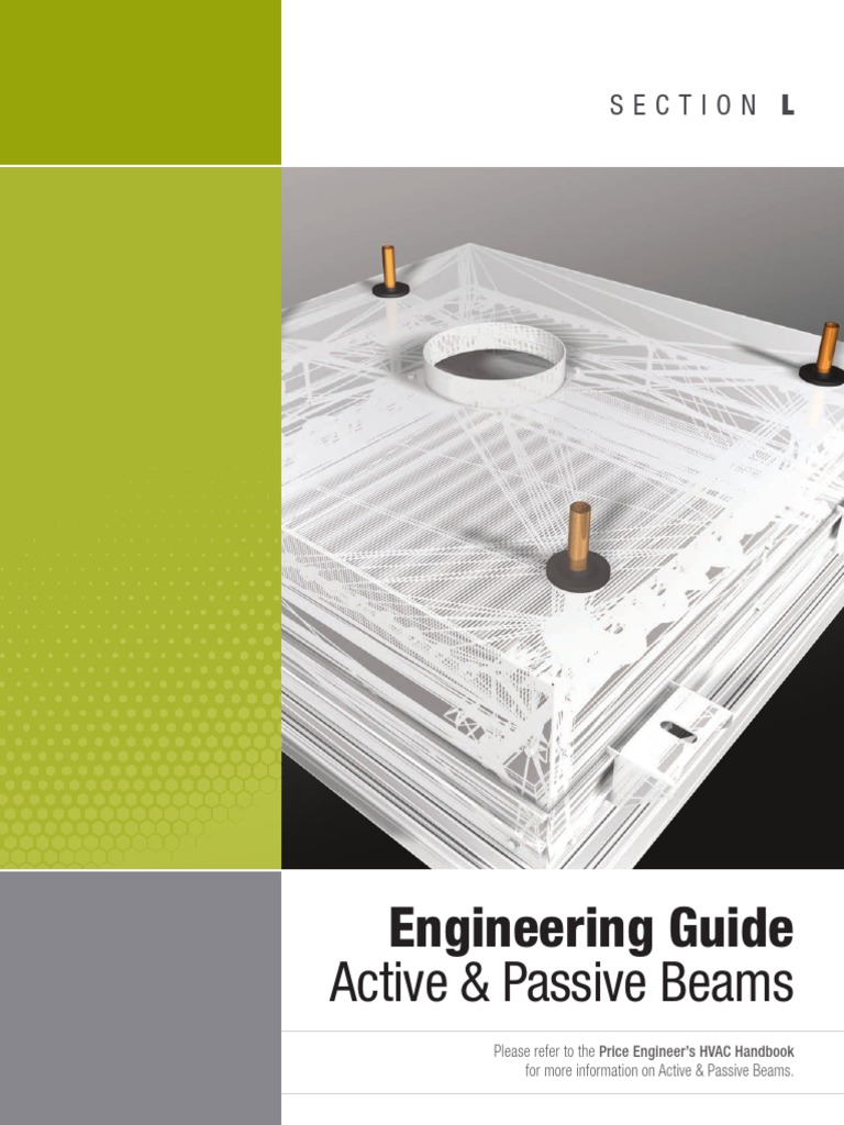 Active Passive Beams Engineering Guide | PDF | Air Conditioning ...