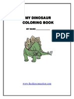 My Dinosaur Coloring Book PDF