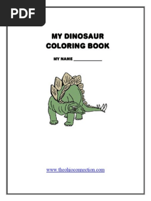 Download My Dinosaur Coloring Book Pdf