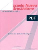 Zuburia Samper, Julian de - De La Escuela Nueva Al Constructivismo.pdf