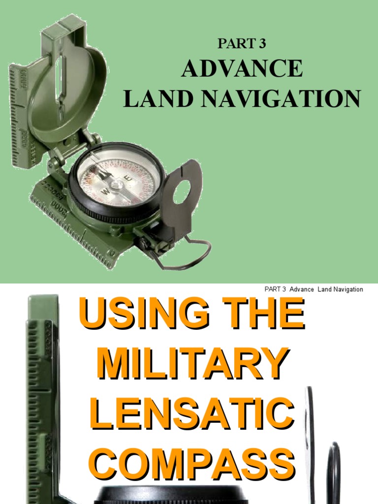 Advanced Military Land Navigation Guide | PDF | Compass | Navigation