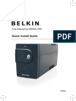 Manual - Belkin f6u600au User Manual