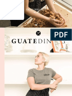 Colaboración en La Revista Guatedining - Edición 33 - Octubre 2016