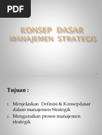 Konsep Dasar Manajemen Strategis PDF