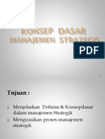 Konsep Dasar Manajemen Strategis PDF
