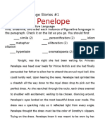 Figurative Language Stories Princess Penelope PDF