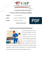 Servicios de Salud para Pacientes Geriatricos