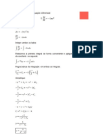 Problemas Resolvidos de Equações Diferenciais