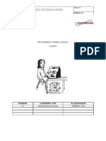 Procedimiento Trabajo Cajero