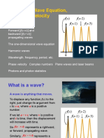 Waves and the Wave Equation