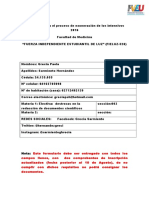 Formulario Para El Proceso de Exoneración de Los Intensivos 2016 Maria g