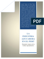 La Industria Azucarera en El Peru PDF