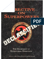 DC - Directive On Superpowers