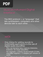 The MIDI Protocol - A "Language" That Lets Synthesizers, Computers and Other Devices Talk To Each Other