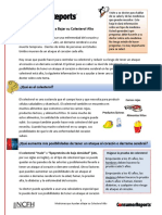 BBDfactsheet Cholesterol ES PDF