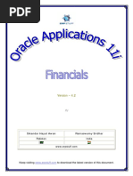 Oracle Applications - Financials 11i - V4.2