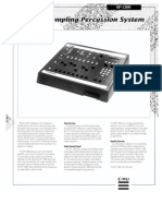 Emu sp1200 Brochure PDF