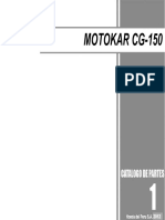 Catalogo Partes Motokar Cg-150