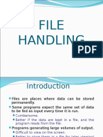 FILE HANDLING: A CONCISE GUIDE TO BASIC FILE OPERATIONS (LESS THAN 40 CHARACTERS