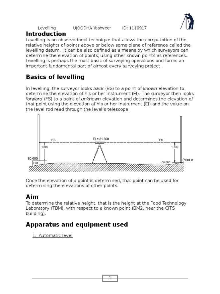 Leveling Assignment | Download Free PDF | Surveying | Scientific ...