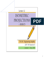 TA101 L12 IsometricProjections Basics PDF