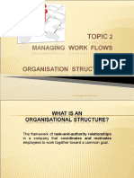 TOPIC 2 - Organisation Structure