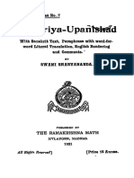 Taittiriya Upanishad - Swami Sarvanand [Sanskrit-English].pdf