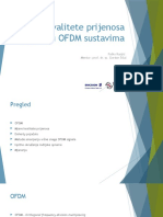 Prezentacija - Mjere Kvalitete Prijenosa OFDM Signala