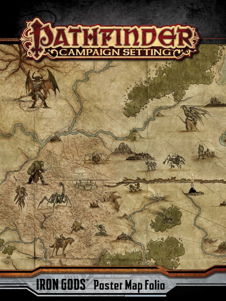 Iron Gods - Map Folio | Fantasy Role Playing Games | Fantasy Games