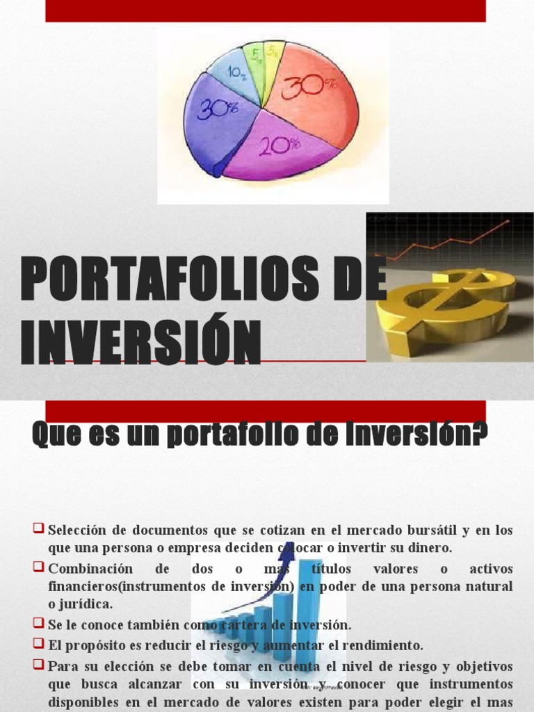 Portafolios de Inversión | PDF | Portafolio (Finanzas) | Compartir ...