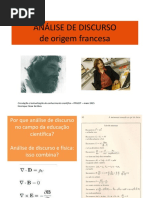 Análise de Discurso Aula Aberta