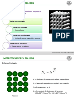 Imperfecciones en Solidos