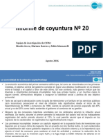 Informe de Coyuntura Nro 20 CIFRA_periodo Agosto 2016.pdf