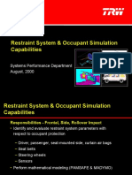 Presentation From August 2000 Dinner Meeting