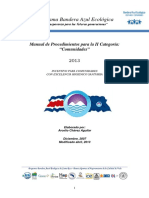 Manual de Procedimientos Para La Categoría de Comunidades PBAE 2013