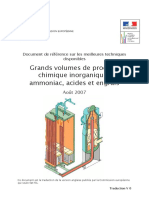 Grands Volumes de Produits Chimique Inorganiques Ammoniac, Acides Et Engrais