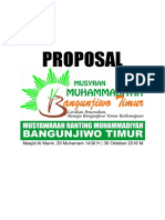 Proposal Musyran Muhammadiyah