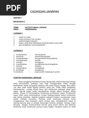 Karangan Contoh Set 1 Pdf