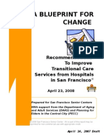 transitional care blueprint - April 23, 2008