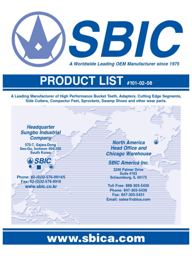 Production List SBIC | PDF | Construction Equipment