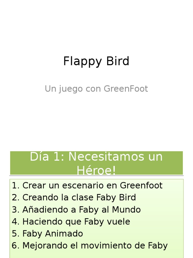 Curso Flappy Bird | PDF