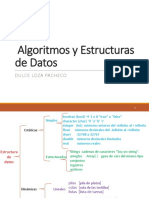 Clase Algoritmos y Estructuras de Datos 22 Octubre PDF